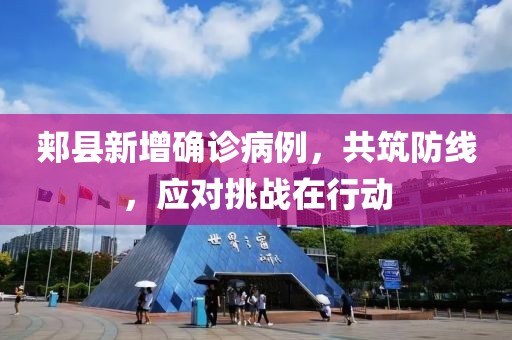 郏县新增确诊病例，共筑防线，应对挑战在行动