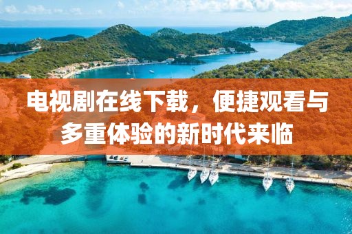 电视剧在线下载，便捷观看与多重体验的新时代来临