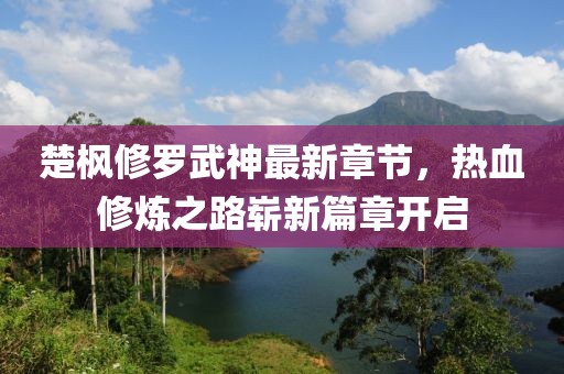 楚枫修罗武神最新章节，热血修炼之路崭新篇章开启