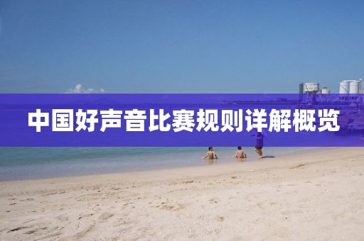中国好声音比赛规则详解概览