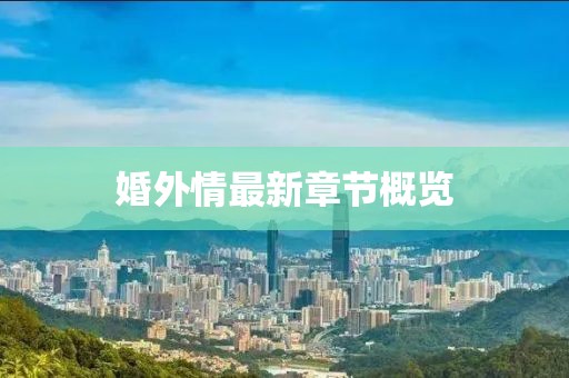 婚外情最新章节概览