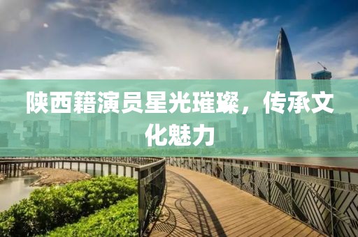 陕西籍演员星光璀璨，传承文化魅力