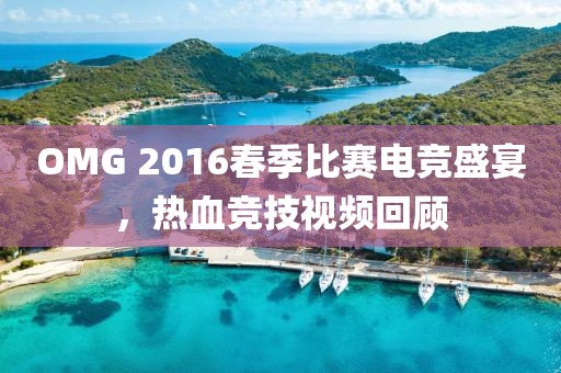 OMG 2016春季比赛电竞盛宴，热血竞技视频回顾