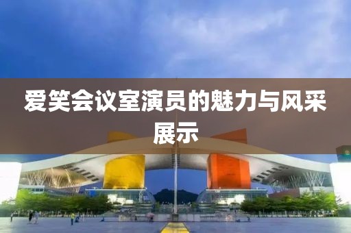 爱笑会议室演员的魅力与风采展示