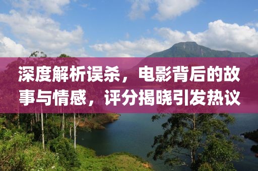 深度解析误杀，电影背后的故事与情感，评分揭晓引发热议