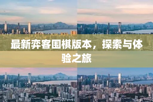 最新弈客围棋版本，探索与体验之旅
