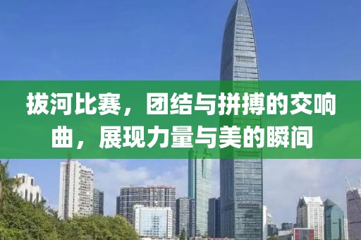 拔河比赛，团结与拼搏的交响曲，展现力量与美的瞬间