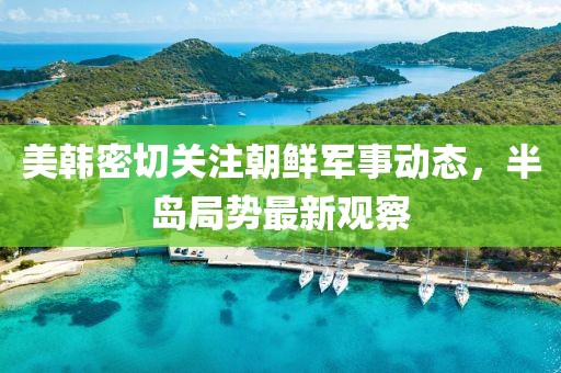 美韩密切关注朝鲜军事动态，半岛局势最新观察