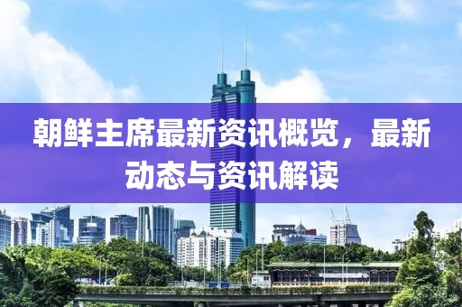朝鲜主席最新资讯概览，最新动态与资讯解读