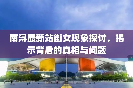 南浔最新站街女现象探讨，揭示背后的真相与问题
