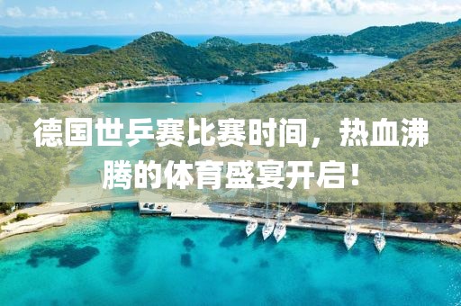 德国世乒赛比赛时间，热血沸腾的体育盛宴开启！