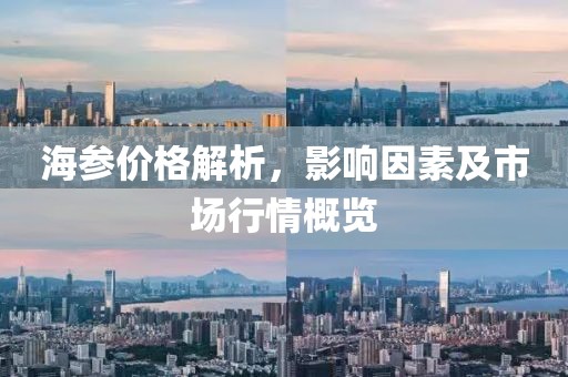 海参价格解析，影响因素及市场行情概览