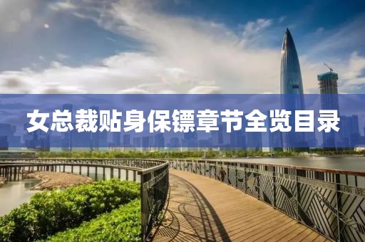 女总裁贴身保镖章节全览目录