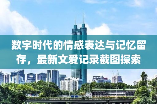 数字时代的情感表达与记忆留存，最新文爱记录截图探索
