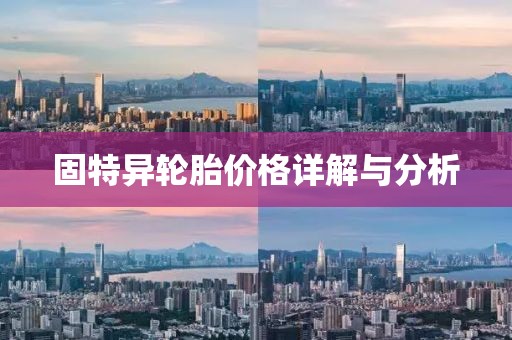 固特异轮胎价格详解与分析