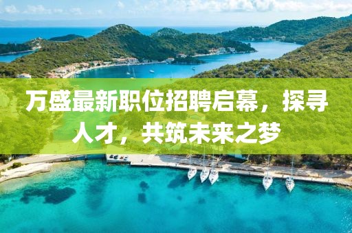 万盛最新职位招聘启幕，探寻人才，共筑未来之梦