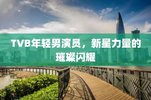 TVB年轻男演员，新星力量的璀璨闪耀