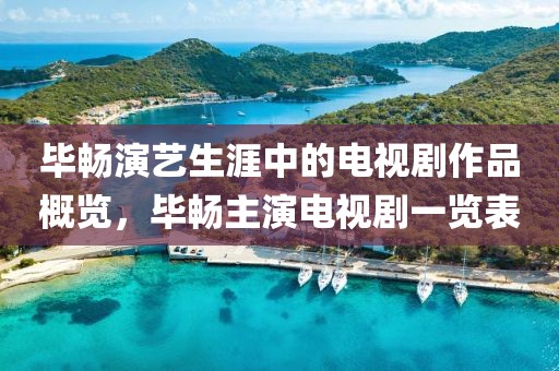 毕畅演艺生涯中的电视剧作品概览，毕畅主演电视剧一览表