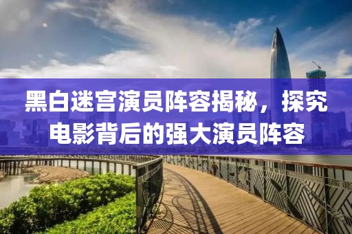 黑白迷宫演员阵容揭秘，探究电影背后的强大演员阵容