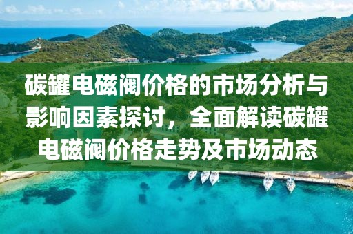 碳罐电磁阀价格的市场分析与影响因素探讨，全面解读碳罐电磁阀价格走势及市场动态