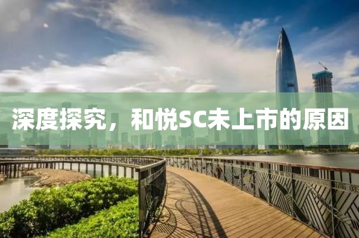 深度探究，和悦SC未上市的原因