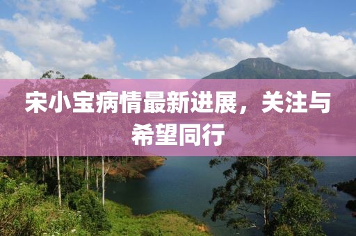 宋小宝病情最新进展，关注与希望同行