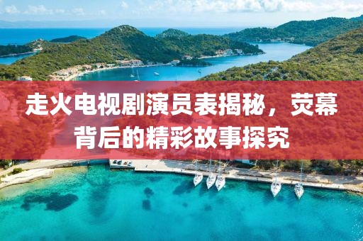 走火电视剧演员表揭秘，荧幕背后的精彩故事探究