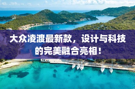 大众凌渡最新款，设计与科技的完美融合亮相！