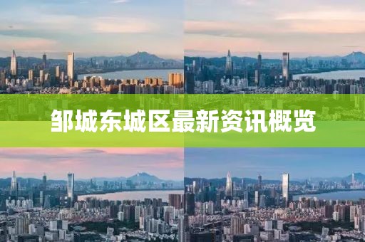 邹城东城区最新资讯概览