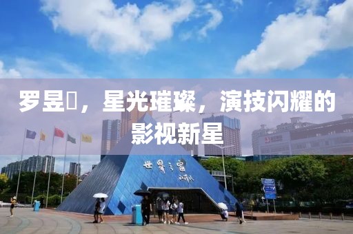 罗昱焜，星光璀璨，演技闪耀的影视新星