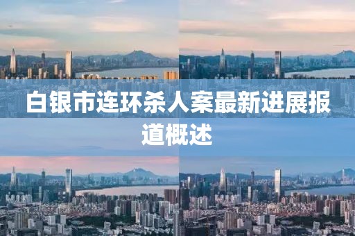 白银市连环杀人案最新进展报道概述