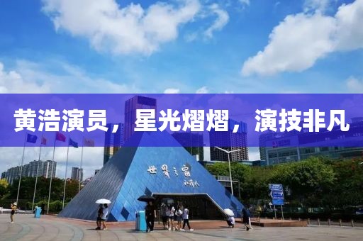 黄浩演员，星光熠熠，演技非凡
