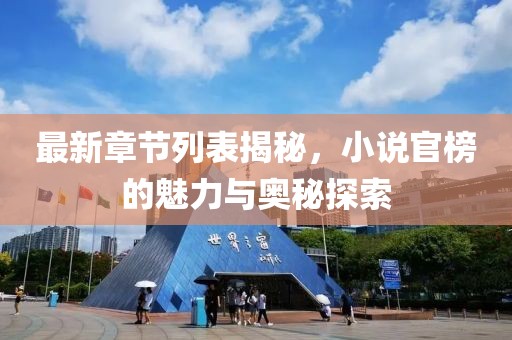 最新章节列表揭秘，小说官榜的魅力与奥秘探索