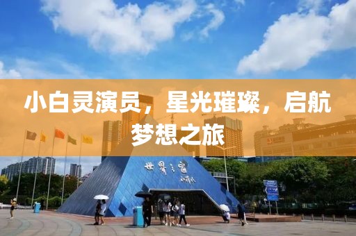 小白灵演员，星光璀璨，启航梦想之旅