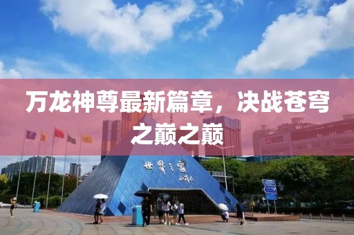 万龙神尊最新篇章，决战苍穹之巅之巅