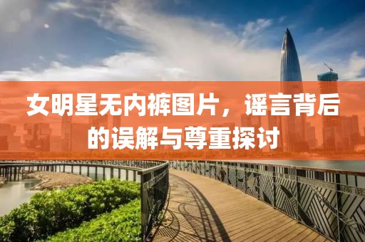 女明星无内裤图片，谣言背后的误解与尊重探讨