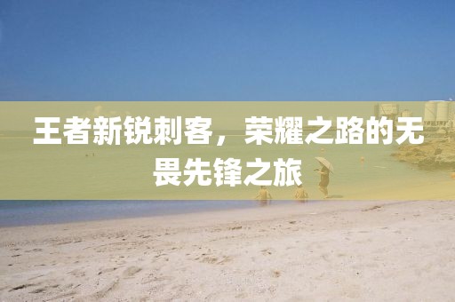 王者新锐刺客，荣耀之路的无畏先锋之旅