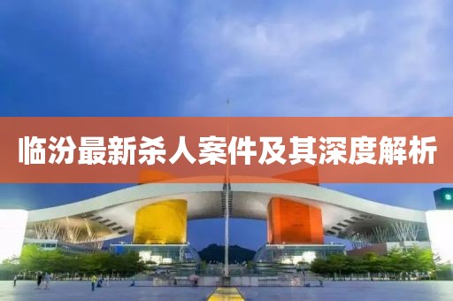临汾最新杀人案件及其深度解析