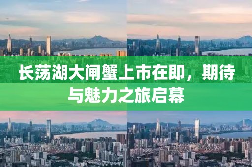长荡湖大闸蟹上市在即，期待与魅力之旅启幕