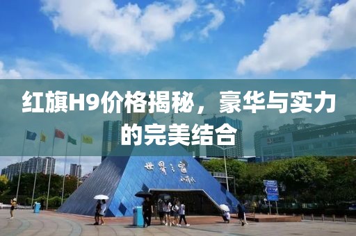 红旗H9价格揭秘，豪华与实力的完美结合
