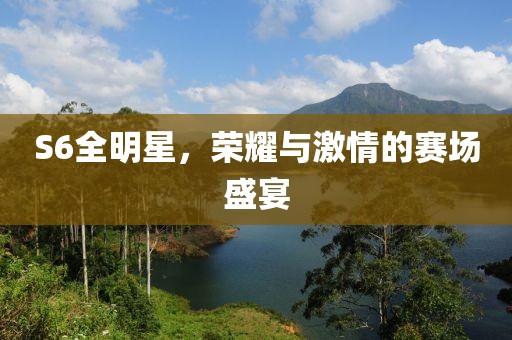 S6全明星，荣耀与激情的赛场盛宴