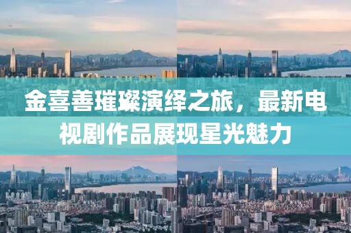 金喜善璀璨演绎之旅，最新电视剧作品展现星光魅力