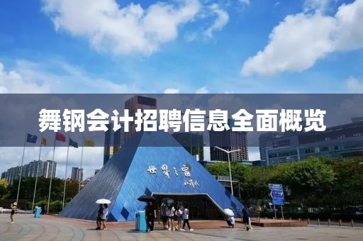 舞钢会计招聘信息全面概览