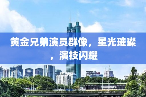 黄金兄弟演员群像，星光璀璨，演技闪耀