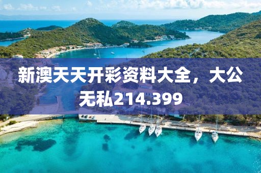 新澳天天开彩资料大全，大公无私214.399