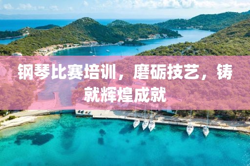 钢琴比赛培训，磨砺技艺，铸就辉煌成就