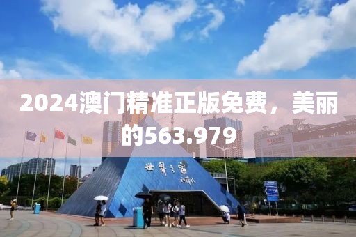 2024澳门精准正版免费，美丽的563.979