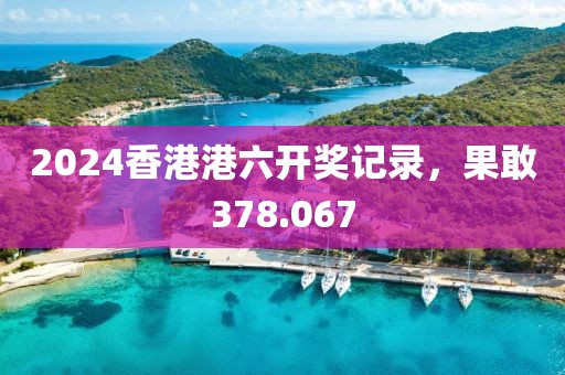 2024香港港六开奖记录，果敢378.067