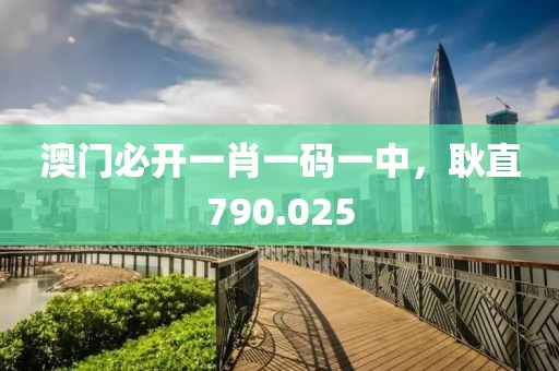 澳门必开一肖一码一中，耿直790.025