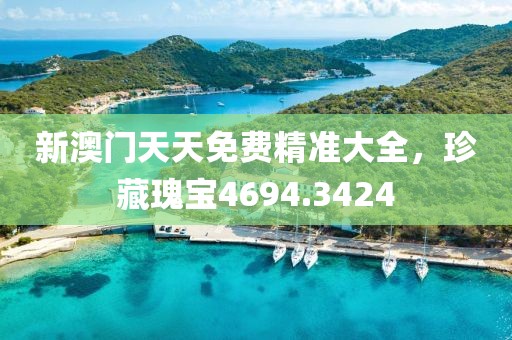 新澳门天天免费精准大全，珍藏瑰宝4694.3424